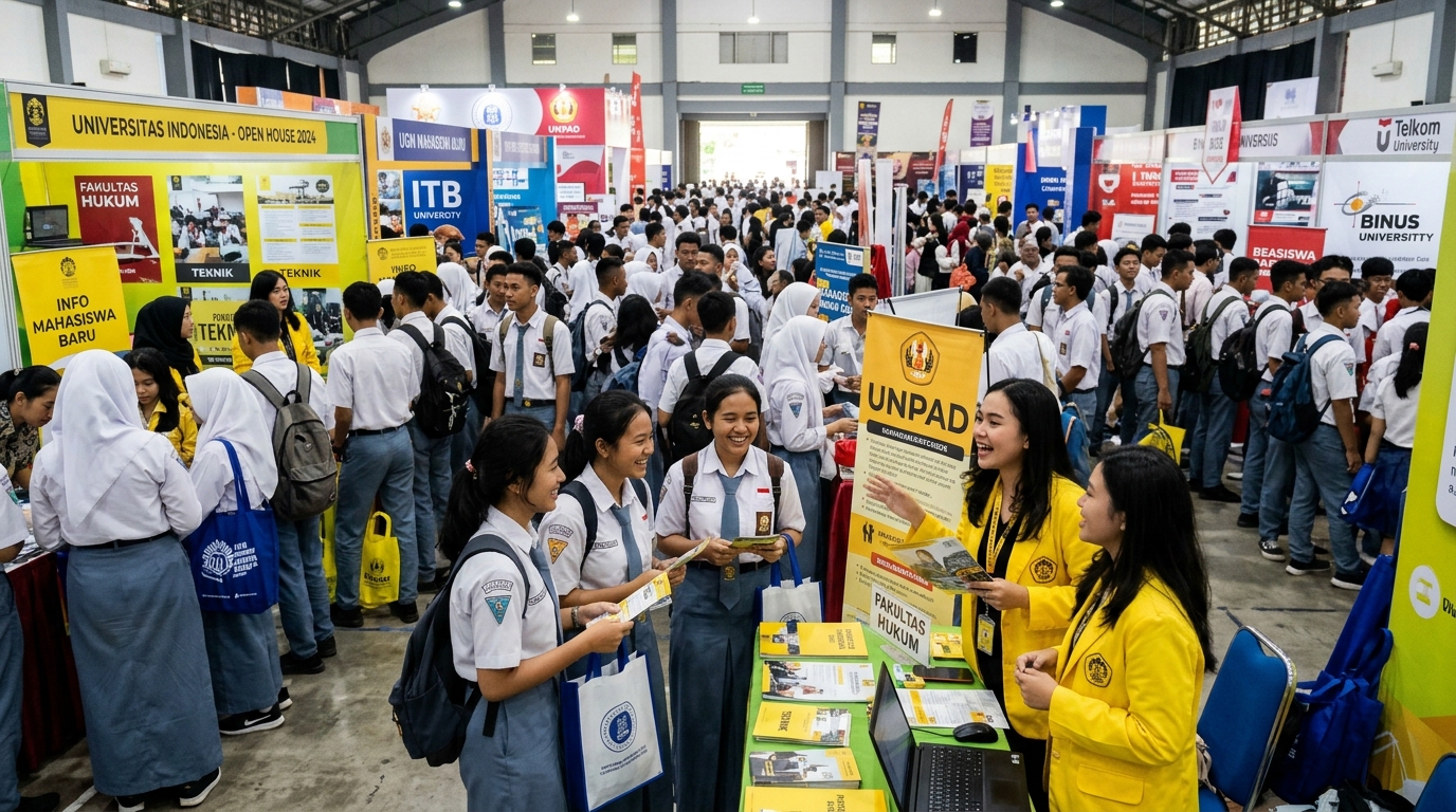 Keseruan Expo Kampus & Kedinasan